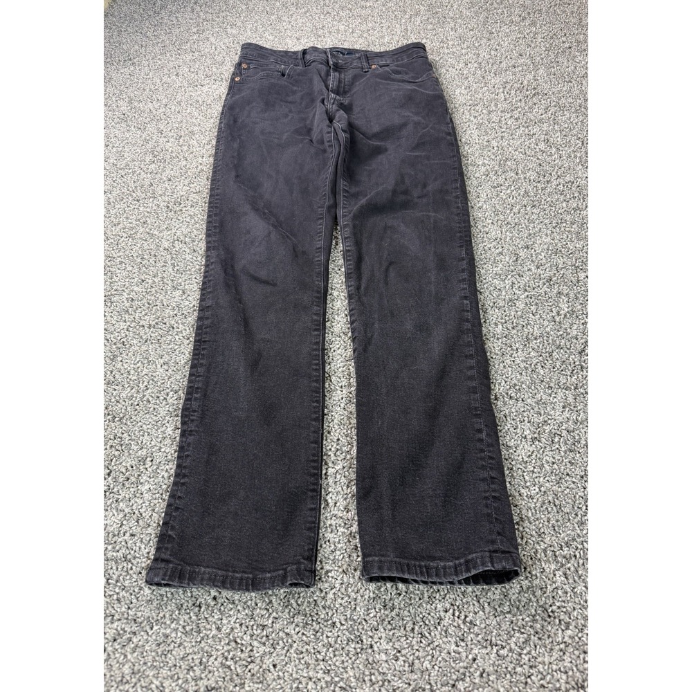 American Eagle Airflex Slim Straight Jeans Men's Size 34x34 Black